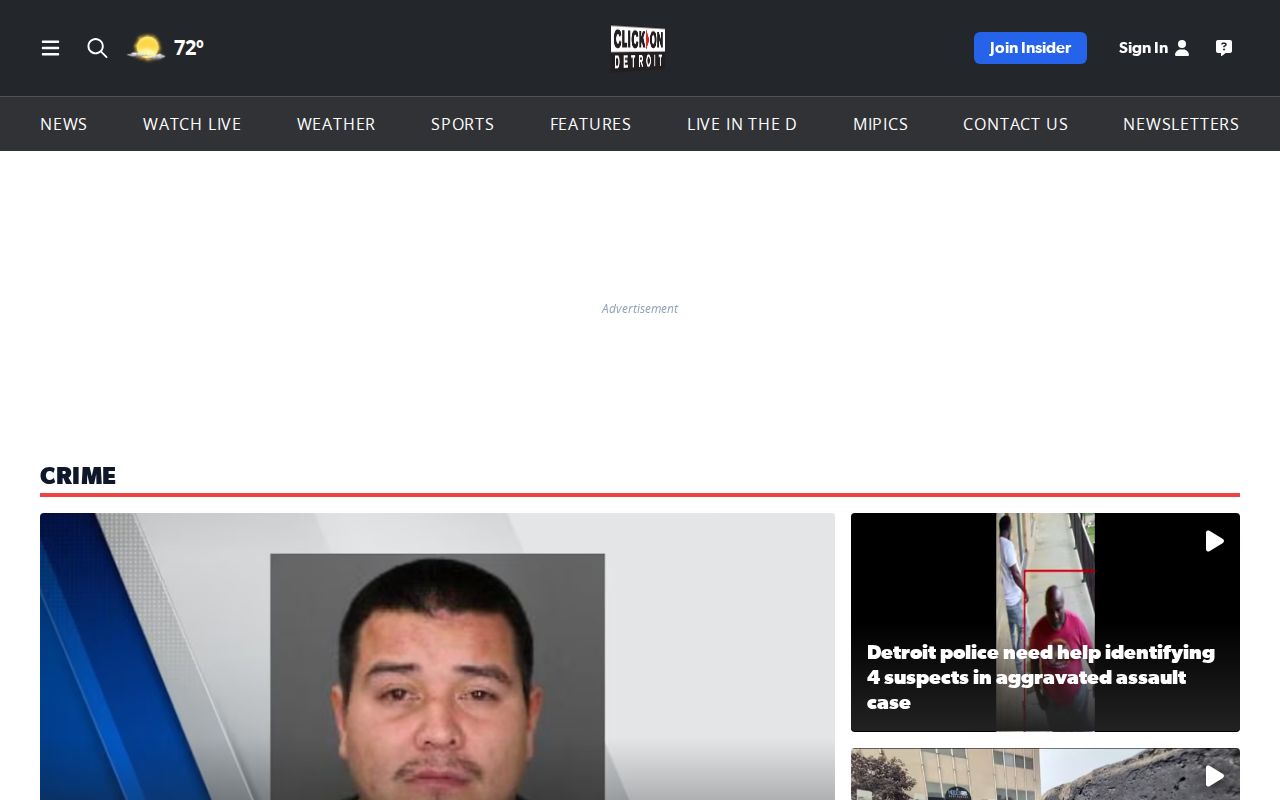 Wayne County ClickOnDetroit crime-news arrest-record source category